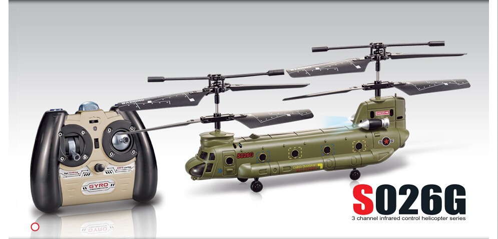 rc chinook helicopter