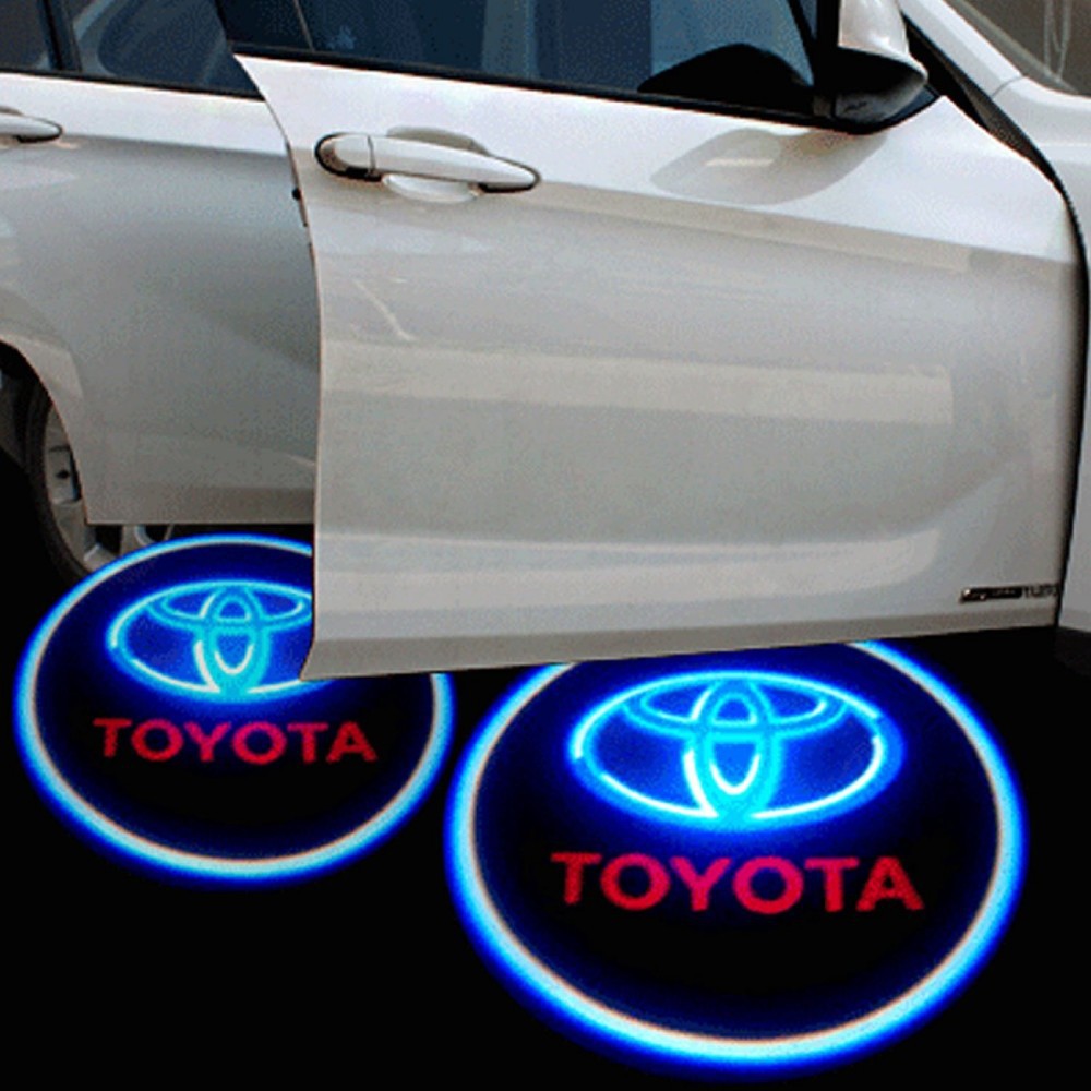For Toyota Logo Dedicated, No Drilling 3W 12VLed Laser