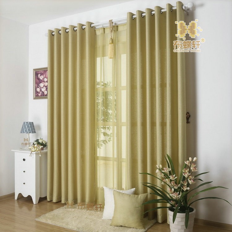 Compre Nueva Llegada Cortinas De Color Sólido Para Sala De Estar