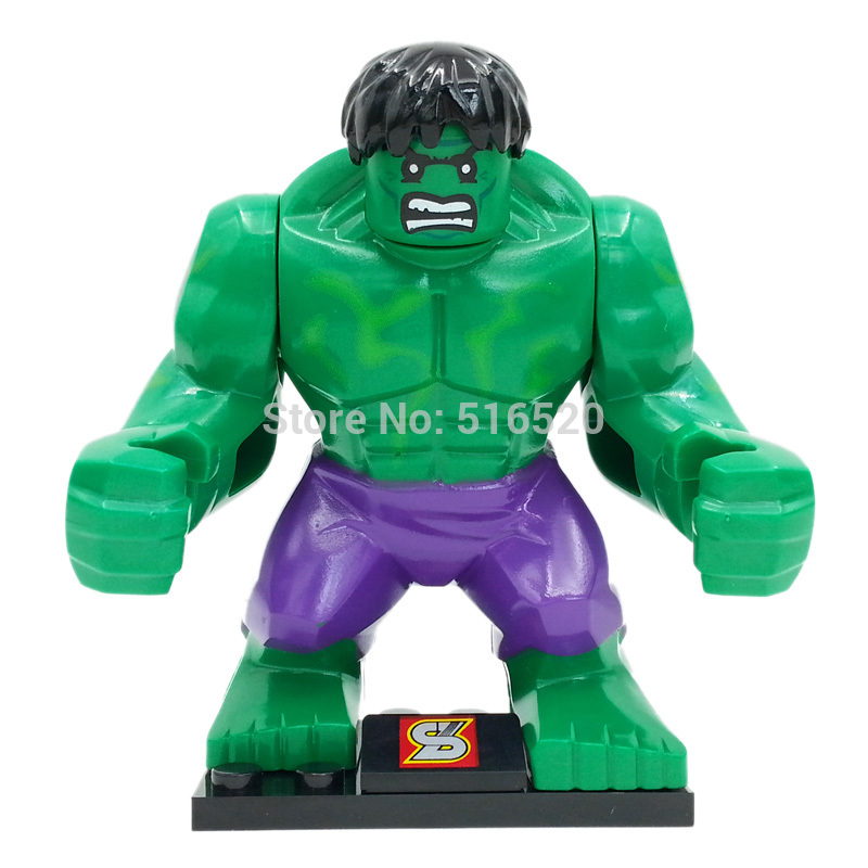 large superhero figures