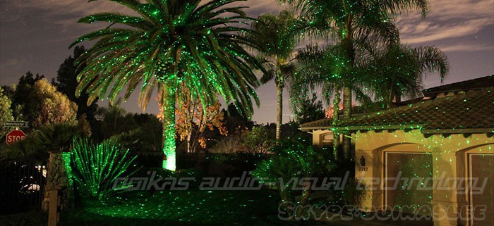 2021 IP44 Waterproof Outdoor Lighting Projection Stars Garden