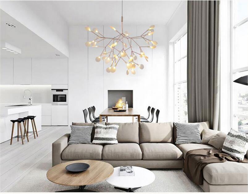 Acheter Moooi Heracleum Petit Re Led Lighting Firefly Suspendus Luminaires Par Bertjan Pot De Lampe À Suspension Éclairage Domestique