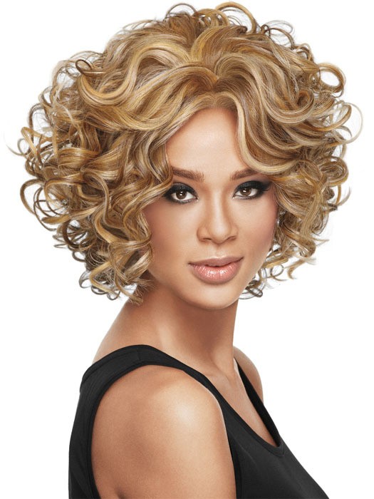 Natural Loose Wave Wig African American Short Hairstyles Wigs For