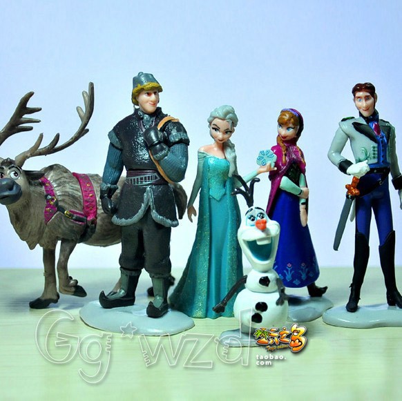 frozen book and figures