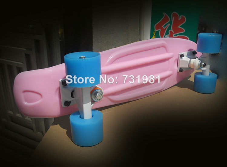 DIY Pastel Color Penny Style Skateboard 22 Complete Backpack Mini