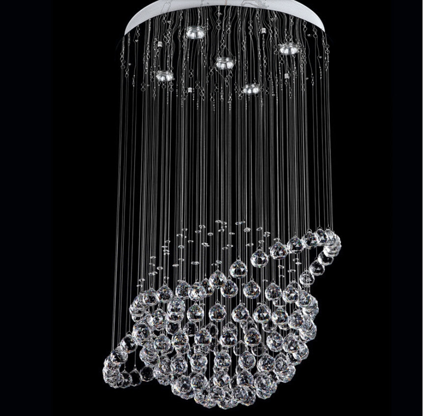 Großhandel Moderne Kronleuchter K9 Kristall Deckenleuchte Restaurant