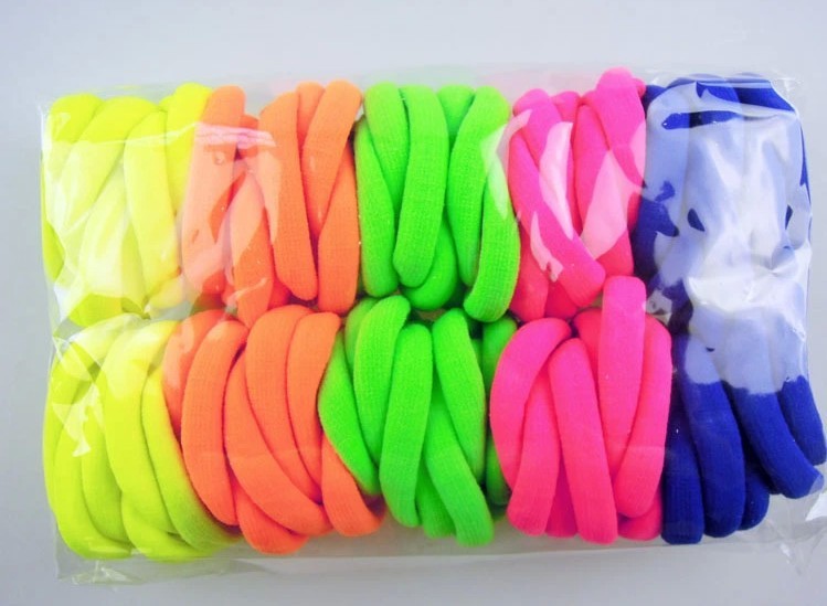 Girls Womens Elastic Hair Rubber Bands Fashion Sports Novelty Rubber