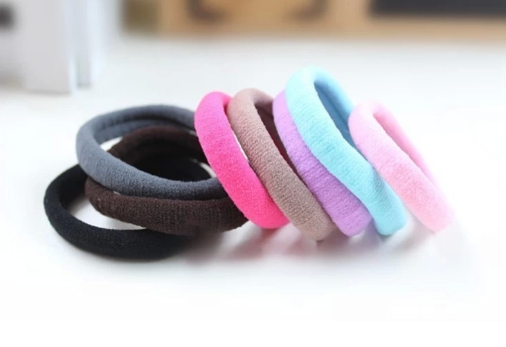 Girls Womens Elastic Hair Rubber Bands Fashion Sports Novelty Rubber