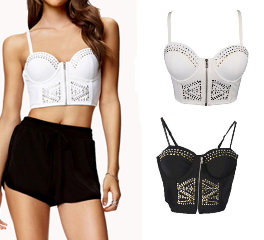 bra type crop top
