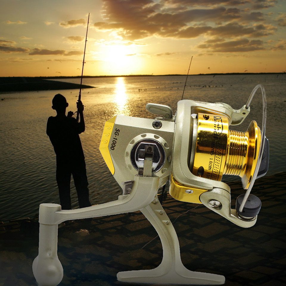 2014 New 6 BB 6BB Spinning Spool Aluminum SG1000 Fishing Reel High