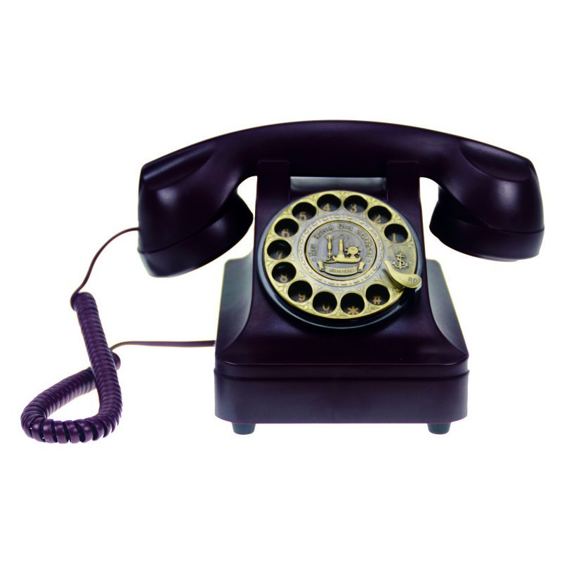 Telephone Bell Cored Retro Telephone Vintage Landline Paramount 1928