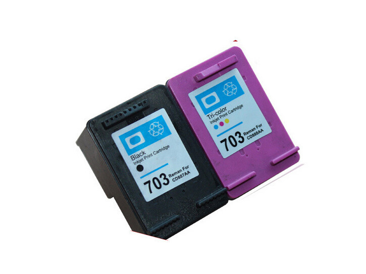Compra 2 Piezas De Un Cartucho De Tinta De Color Negro Set Compatible Para HP  703 FCD887AA CD888AA Para HP Deskjet F735 D730 K510a K109a K209a Barato |  Entrega Rápida Y Calidad | Es.Dhgate