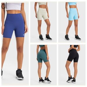 AL-008 Yoga-outfits voor dames Hoge taille shorts Oefening Sport korte broek Fitnesskleding Meisjes met elastische beeldhouwen Volwassen broek