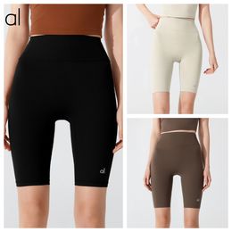 AL-112 Yoga Outfits Pak Pak uitlijnen Dames Sport High Taille Yoga Shorts Running Fitness Gym Underwear workout Leggings Shorts