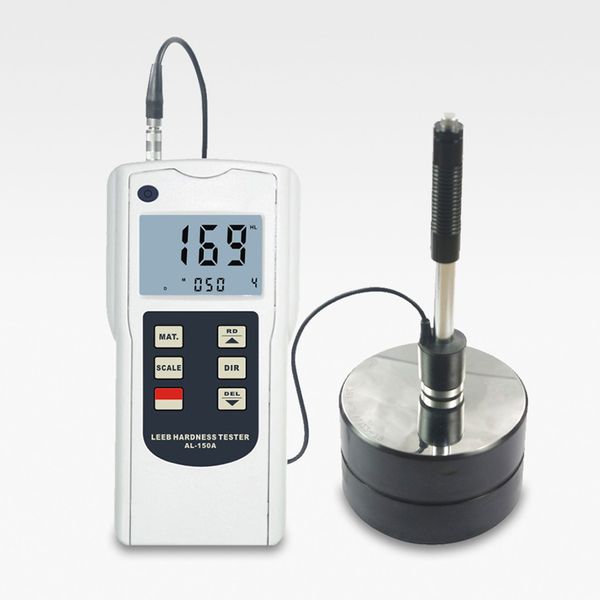 AL-150A Digital Sclerometro Metallo Durometro Tester Meter Leeb Durezza Tester Precisione di misurazione