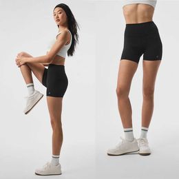 AL 5 "Airlift Energy Short Legging Hip Lift strak verschijnen dunne yoga lopende fiescycling broek gym workout shorts voor dames pilates shorts