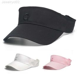 AL Captivate Visor Hat Tennis Running Golf Cap Baseball Coton Broderie Homme et Femme Vacances Protection Solaire Formation Canard Langue Chapeaux HPUKN77U