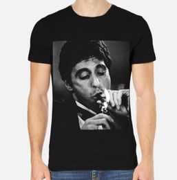 Al Pacino Tony Montana Scarface célébrités hommes t-shirt vêtements 2021 dernier t-shirt mode Men039s TShirts9753632