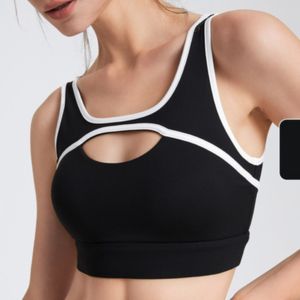 AL Sport Bra Dames Yoga beha 3D Logo Yoga bijgesneden dikke breeklijn lantaarn strakke lulumon zomer sport vrije tijd sexy solid color dames ondergoed 811