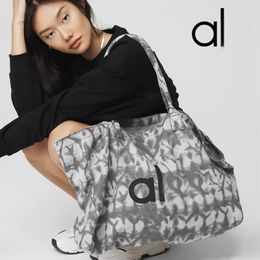 Al Tote Bag Designer Bag Heren Dames Fiess Handheld Yoga Tassen Grote capaciteit Korte Afstand Travelzak Canvas Shopper Bag