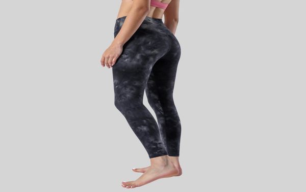 AL Women039s Yoga Fitness Pantalon Taille Haute Hanche Nude Stretch Séchage Rapide Tie Dye Pantalon De Sport Personnalisé Courir Golf Extérieur9583178