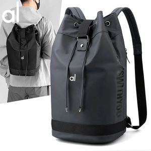 Al Yoga Backpack Men's Travel Sac Fashion Fashion Casual Portable Portable Washable Strap Pocket Shopping Yoga Sac