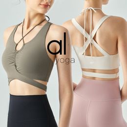AL Yoga vêtements sous-vêtements de sport femmes beauté féminine dos antichoc soutien-gorge fronde vêtements d'extérieur haut fitness course