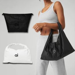 Al Yoga Keep It Dry Fitness Bag Trapezoidal Bolsas de ocio Bolsa de almacenamiento de teléfono de ocio Portable Billetera Cero Gimno de maquillaje al aire libre.