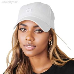 AL Yoga Off-Duty Cap Trucker Hats Baseball Coton Broderie Hard Top Hat Homme et Femme Tendance Européenne Américaine Casual Protection Solaire HatU0GX