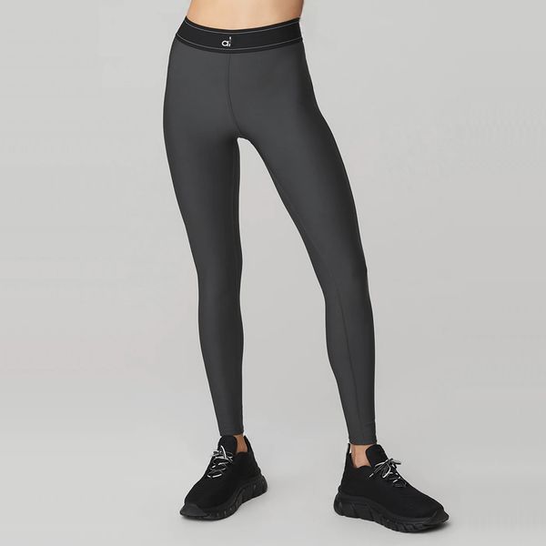 AL Yoga Pantalons de survêtement taille haute AIRL Suit Up Leggings Collants extensibles Femmes Slim-Fit Hip-Lift Pantalon de sport sur toute la longueur Casual Boxer-style Ceinture façonnant la taille Sweatwear