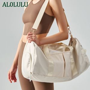 Al0lulu Sports Fitness Bags con bolso de viaje del logo