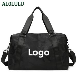 AL0LULU Con Logo Bolsa deportiva para fitness Bolsa portátil para yoga Bolsa de viaje impermeable de gran capacidad