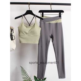 AL0LULU – ensemble de vêtements de Yoga pour femmes, soutien-gorge de sport, pantalon de course, 71JS
