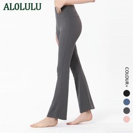 AL0LULU – pantalon de yoga ample, taille haute, levage des hanches, leggings slim, vêtements d'entraînement de danse, haut-parleur de fitness, pantalon 251E