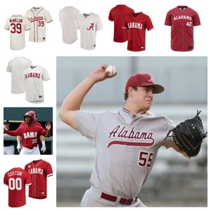 Alabama 1 Will Hodo 13 Bryce Eblin 11 William Hamiter Maillot de baseball 37 Jaxson West 43 Max Williams 31 Will Portera 22 Camden Hayslip 2 Mason Swinney 28 Ryan Guardino