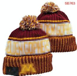 Alabama Crimson Tide Gorros Granate Minnesota Golden Gophers Gorro North American College Team Parche lateral Invierno Lana Deporte Gorro de punto Gorros de calavera