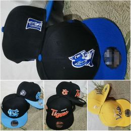 Alabama Crimson Tide Blue Devils Béisbol 2024 Todo el equipo Fan's USA College Sombrero ajustable en el campo Orden de mezcla Tamaño Cerrado Bill plano Base Ball Snapback Gorras Bone Chapeau a4