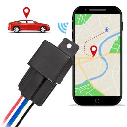 Alarme 1050V Relais de suivi de voiture Dispositif de suivi GPS GSM Locator Remote Contrôle Antitheft Support Coup Fuel ACC Système d'alimentation