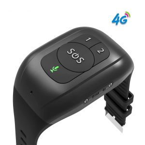 Alarm 4G GPS Tracking Bracelet voor oudere slimme locator met herfstdetectie Alert SOS -knop noodoproep 1000 mAh waterdichte tracker