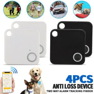 Alarm 4 van Square GPS Tracker Wireless Anti Lost Wallet Key Pet Dog Finder Locator voor kinderen oude mensen voertuigen kinderen huisdieren