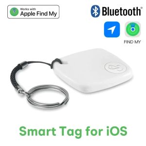 Alarme Bluetooth Smart Tag Mini GPS Tracker Locator antilost itag pour enfants âgés clés portefeuille animal de compagnie fonctionne avec Apple Fin