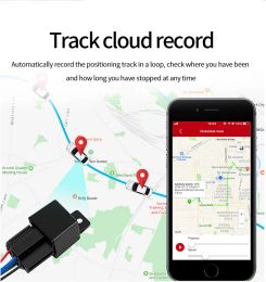 Alarm Car GPS Tracker C13 Tracking Relay Device GSM Locator Remote Regel Antitheft Monitoring Cut Off Oil System met gratis app