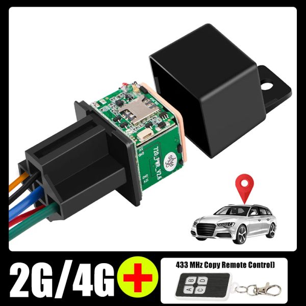 Alarme mini voiture gps tracker 2G 4G Dispositif de suivi en temps réel Locatrice antiblate télécommandée Antitheft Surveillant multialarms