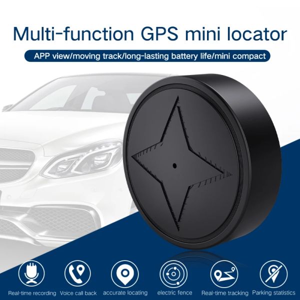 Alarm Mini PG12 GPS Tracker Car Car Motorcycle Truck Trackers Trackers Locator de suivi en temps réel Emplacement des personnes âgées et des enfants Locator Antilost