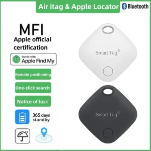 Alarm mini Smart Tracker pour Apple Trouver mon GPS Reverse Track Lost Phone Mobile Pet Enfants Smart Air Tag Tag Smart Tag pour iPhone Tag Ant