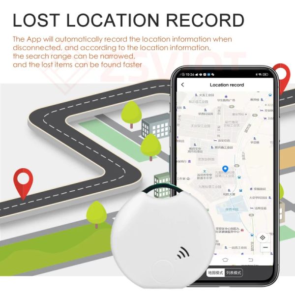 Protection de sécurité des alarmes Trouver mon tracker de localisateur Smart Tags Alarms Bluetooth anti perdant Dispositif SmartLife Tuya Smart Life Anti perte Tag