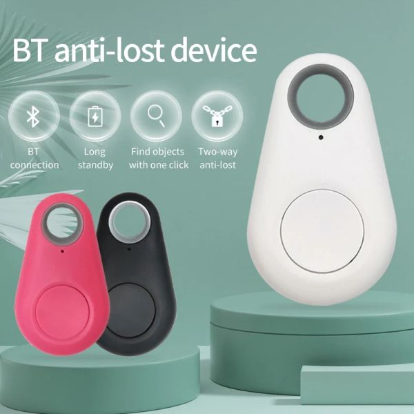 Alarme Smart Mini GPS Tracker Antilost Alarm Keys Finder Bluetooth Child Locator Tracking Device for Pet Dog Cat Wallet Kids Trackers