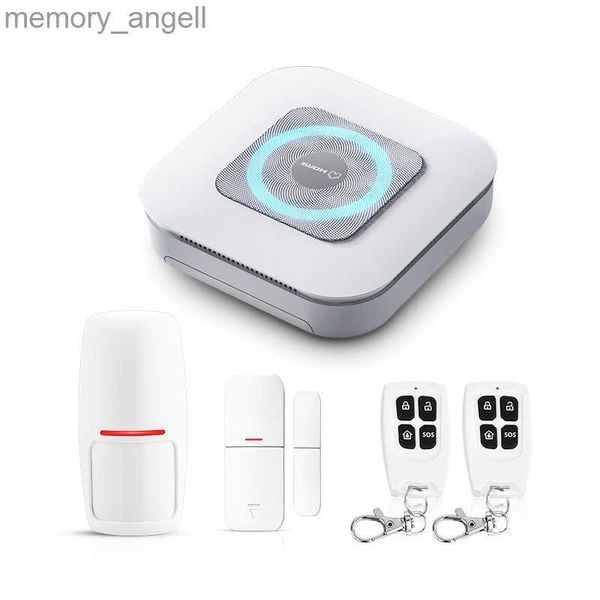 Sistemas de alarma 4G Smart Home Sistema de alarma antirrobo Tuya APP Control remoto Detector de movimiento YQ230926