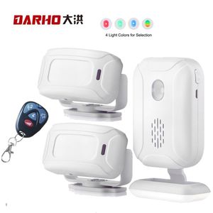 Systèmes d'alarme Darho 36 Ringtones Shop Store Home Security Welcome Chime Wireless Infrared IR Motion Sensor Door Bell Entry Doorbell 230727