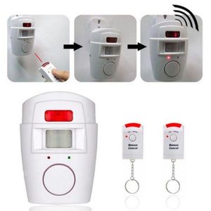 Sistemas de alarma Sensor de movimiento inalámbrico sensible Detector de seguridad Sistema interior y exterior, Garaje doméstico con control remoto